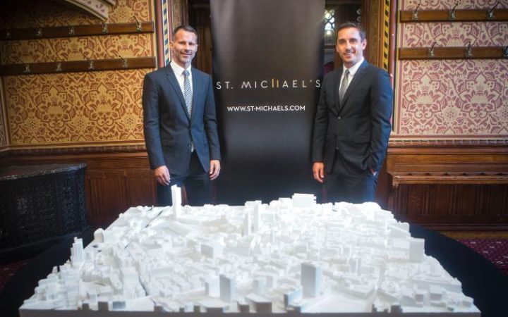 Gary Neville and Ryan Giggs Propose Manchester Skyscraper Scheme
