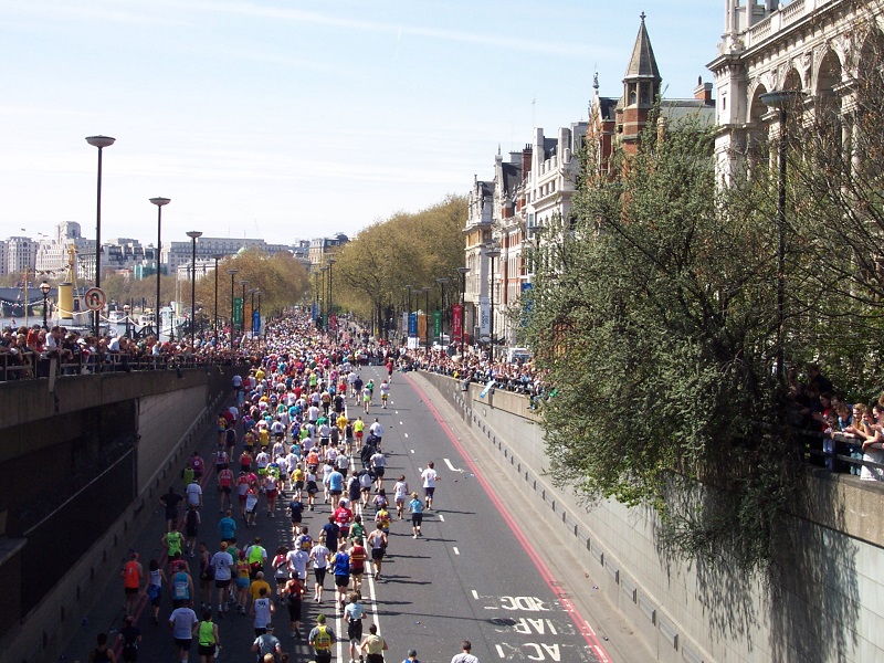 Average Property Prices Along the Route of the London Marathon Have Increased
