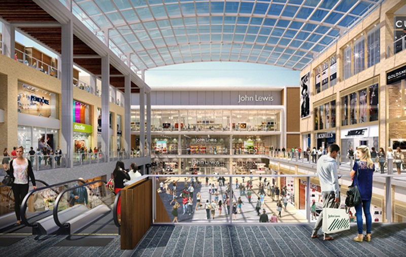 Shopping and Leisure Centre is Being Developed in Oxford City Centre