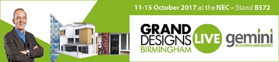 Gemini Exhibiting at Birmingham Grand Designs Live Show