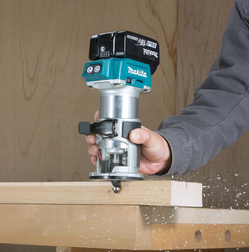 Makita Launch New Cordless Router and Trimmer Tool