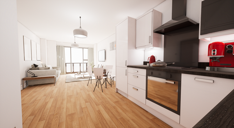 Regency Residential Working on Birmingham Kings Heath Development