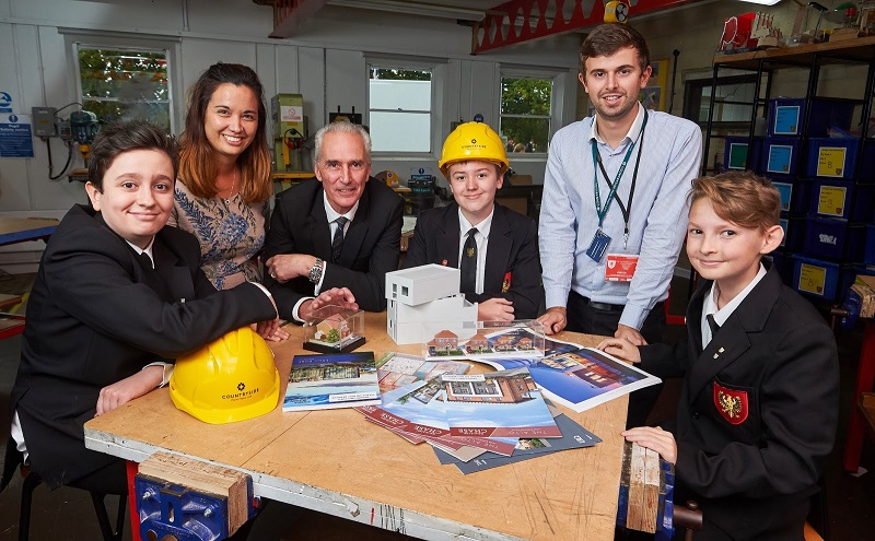 Countryside Give Presentation to School Near to Chesterwell Development