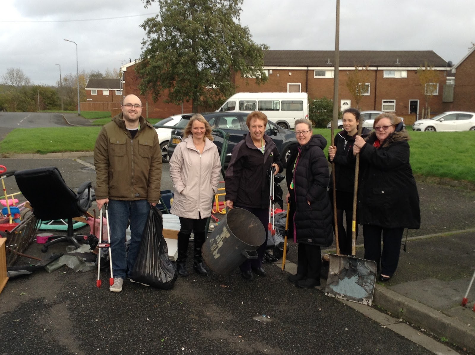 Salix Homes Clean Up Initiative Moves 5 Tonnes of Rubbish
