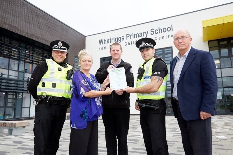 Whatriggs Primary School Achieves SBD Crime Prevention Standards