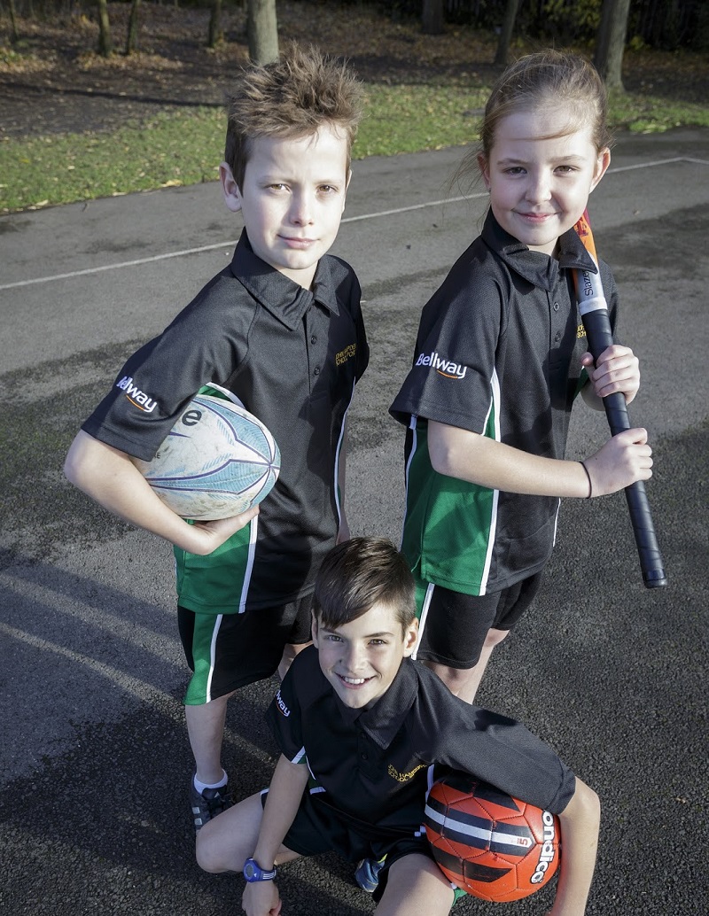 Bellway Homes Sponsors John Hampden Primary School's First Sports Kit