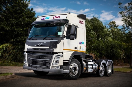 Aiding the environment with Bio-LNG Trucks