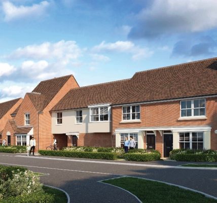 New housing developments in Kings Hill