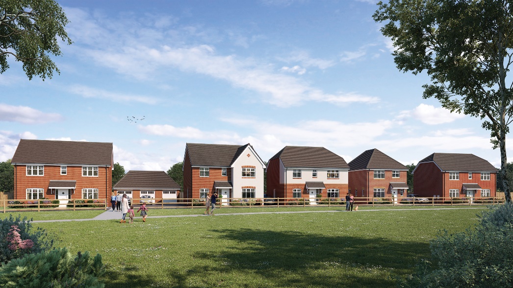 Homes Up for Sale at Sherfield-on-Loddon Development