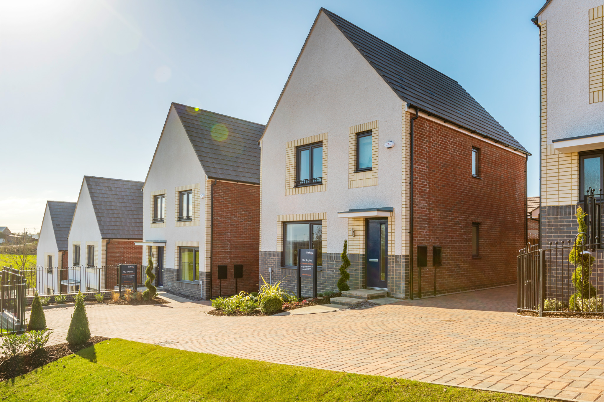 Construction on Track at Cardiff Housing Development