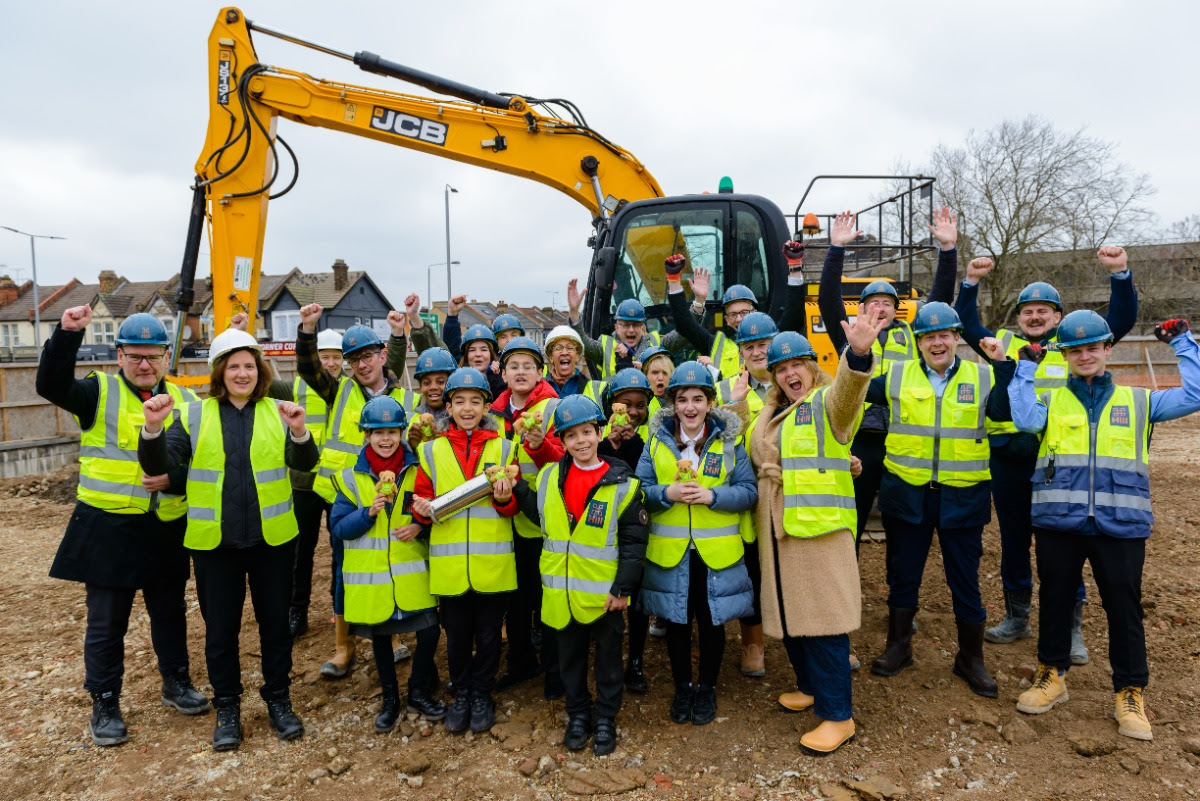 Celebrations as Construction Starts for New Families and Homes Hub