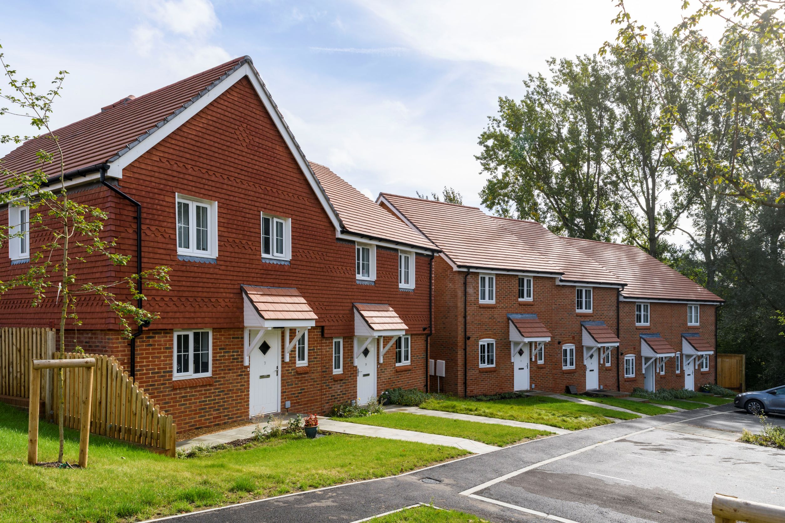 Work Complete at New Homes Development in Romsey