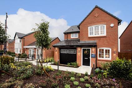 Bellway development in Wingate