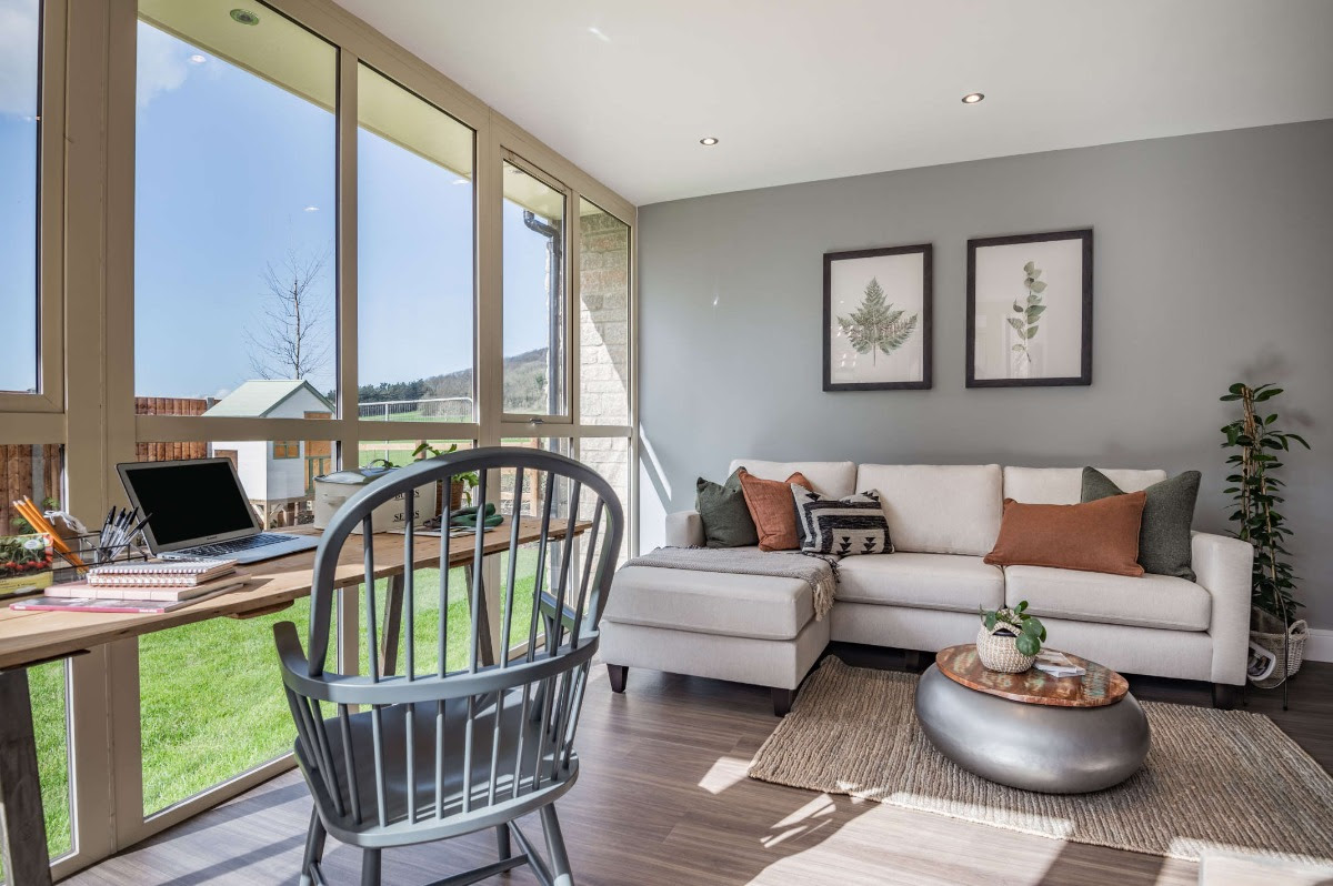 Andrew Henry Interiors Green Show Home Unveils