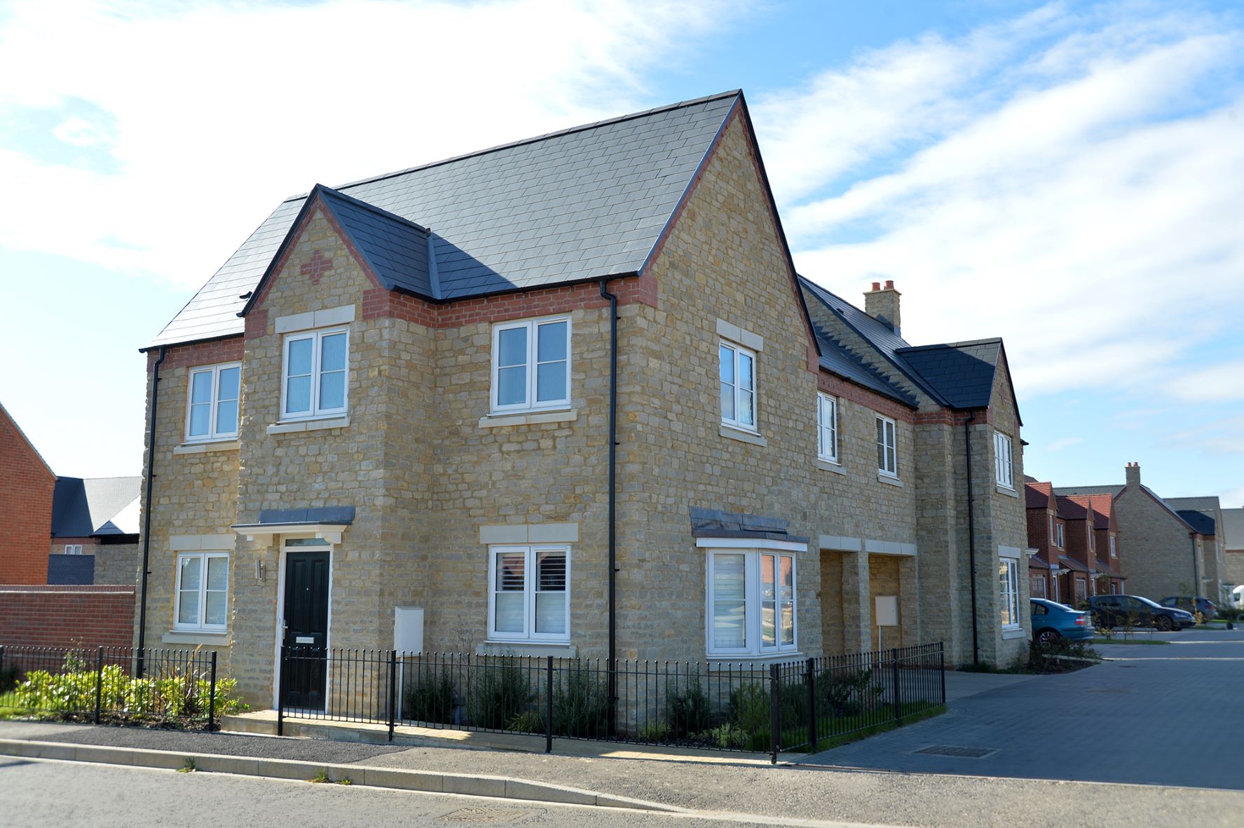 Work Nears Completion at Bicester Housing Development