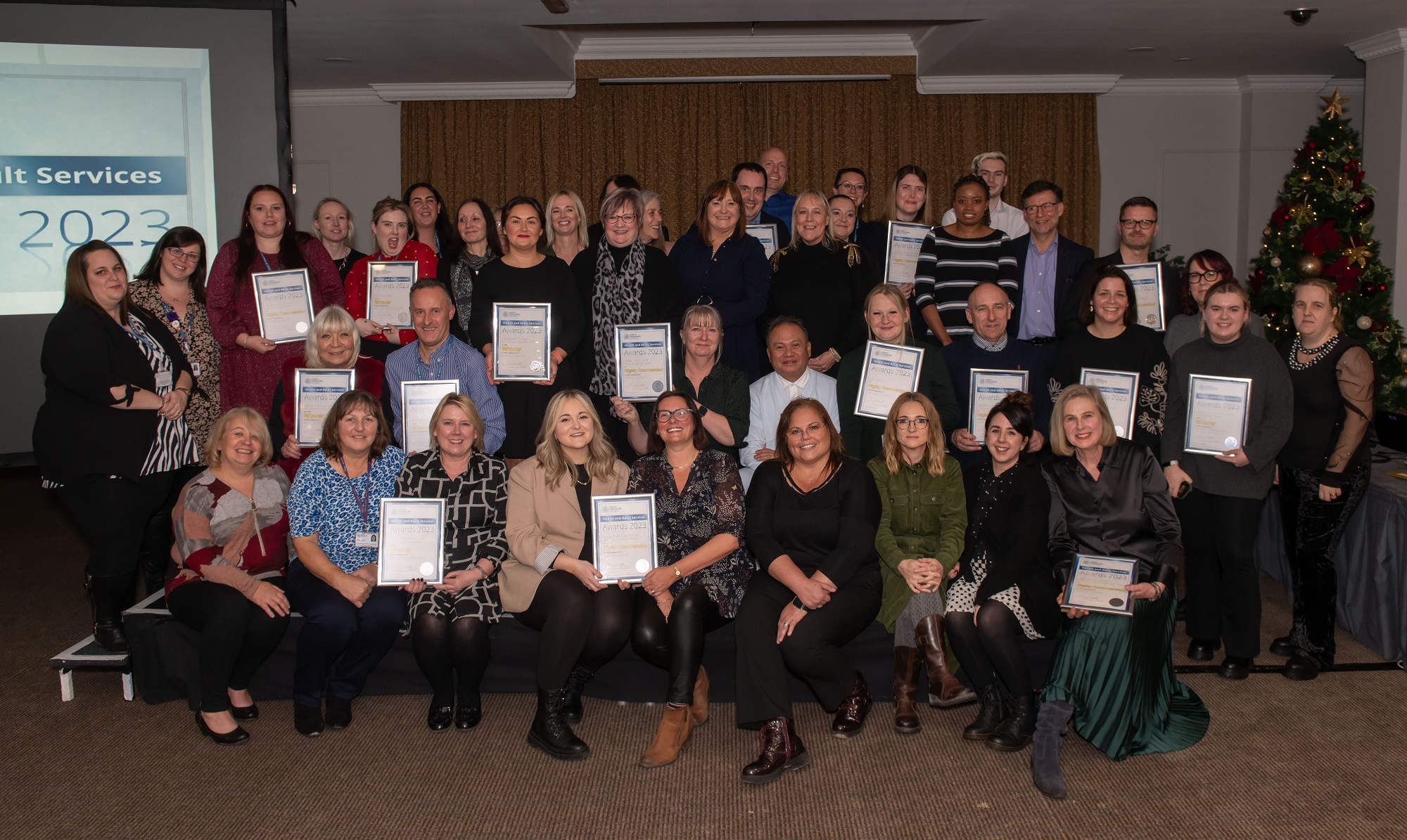 Awards given for the dedication of public health and social care teams