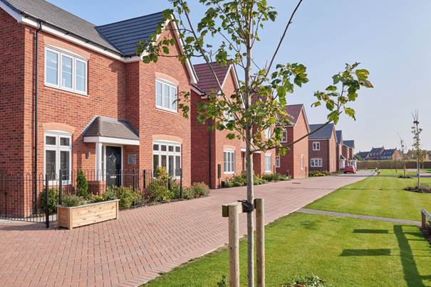 Work completed on Bovis Homes properties at The Steadings in Essington