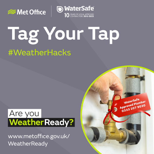 watersafe hack 3 Tag your tap to prevent a water emergency this winter