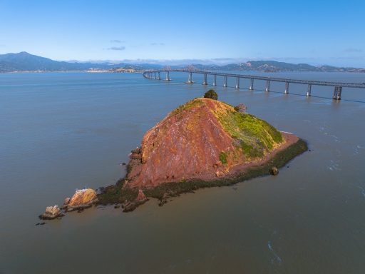 Jam Press JMP420451 San Francisco's Sole Private Island Offered for Sale at £20.6M – Lacks Water and Power Supply