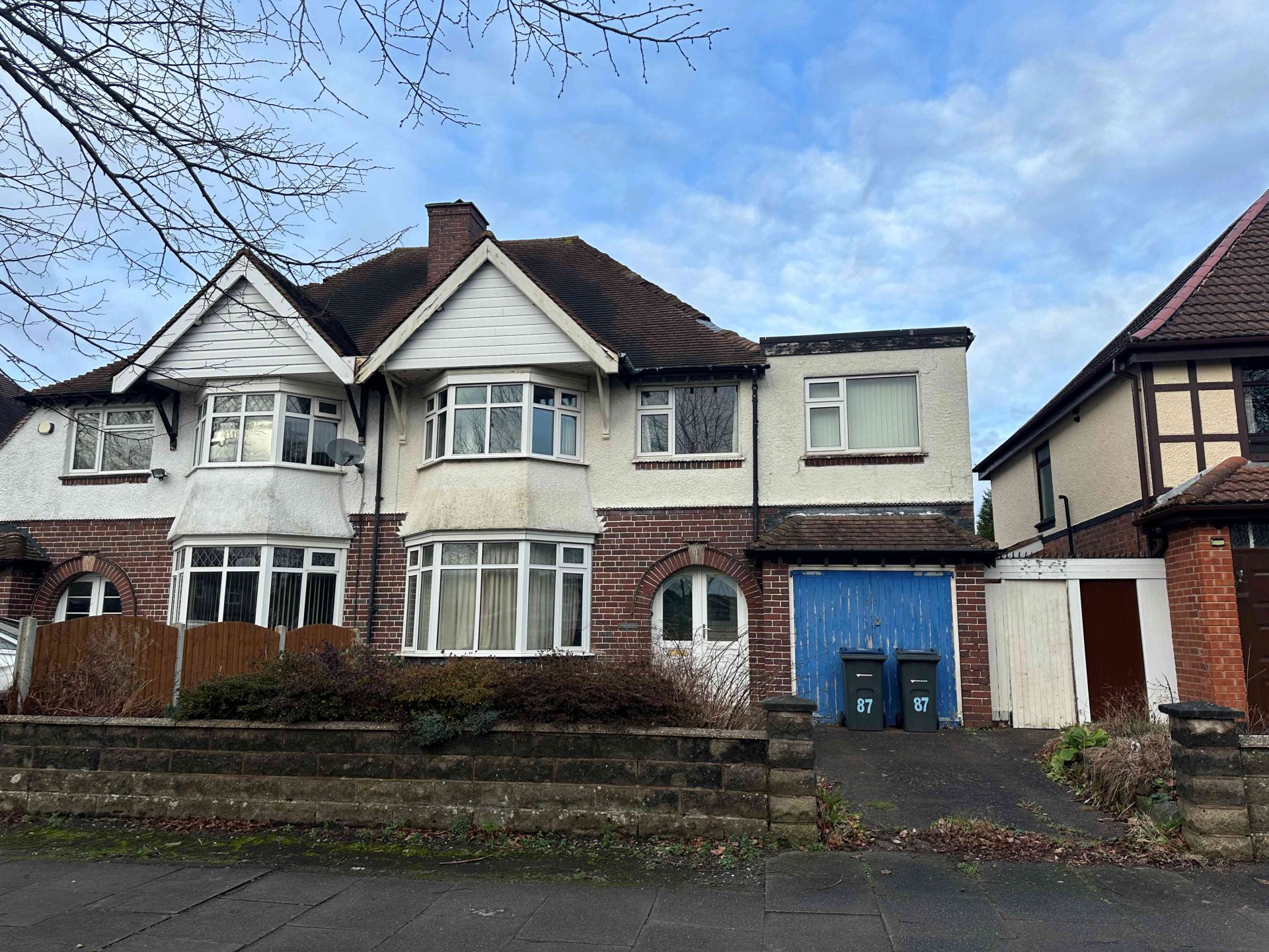 Bond Wolfe Robin Hood Lane Frontage Large home with development potential has starting price of £99k in Bond Wolfe auction