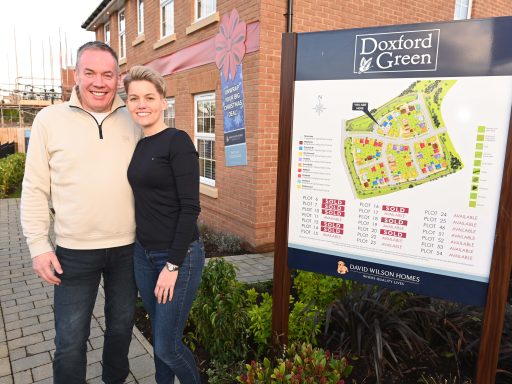 Brand new housing development welcomes its first residents