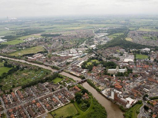 Selby aerial view