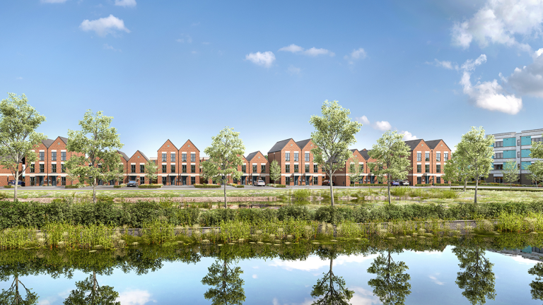 Keepmoat Beeston, Canalside CGI 2