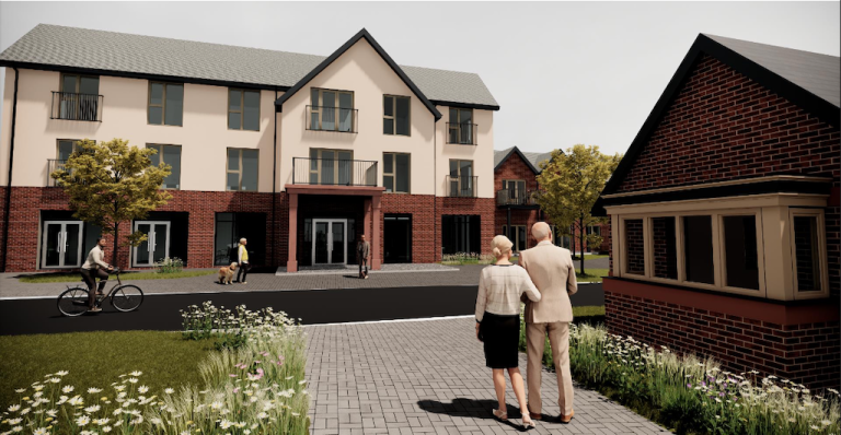 Artists's impression of Newport Integrated Retirement Commuinty