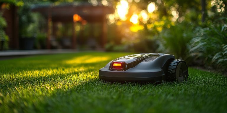 Robotic lawn mowers