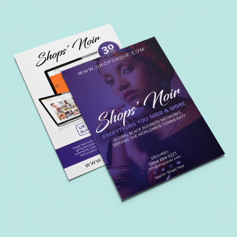 Print company London professional flyer and brochure printing