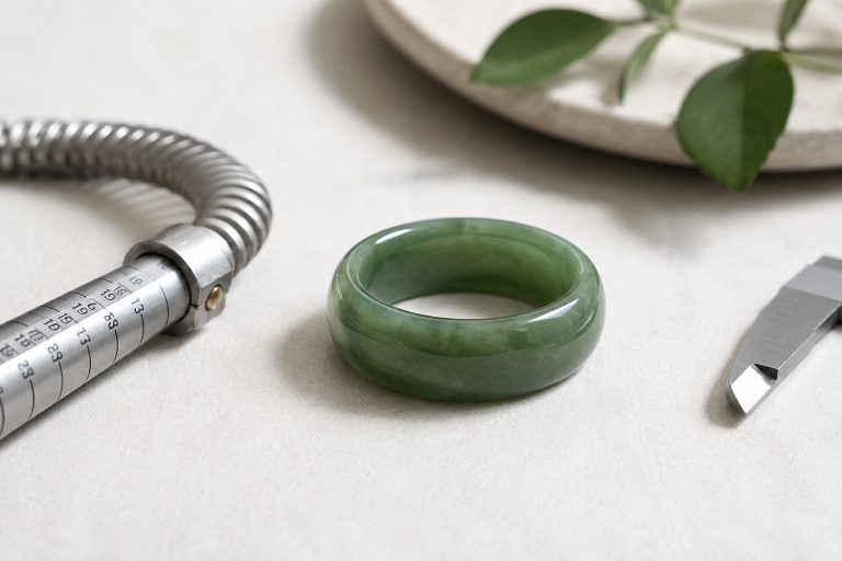 Jade ring sizing and buying guide
