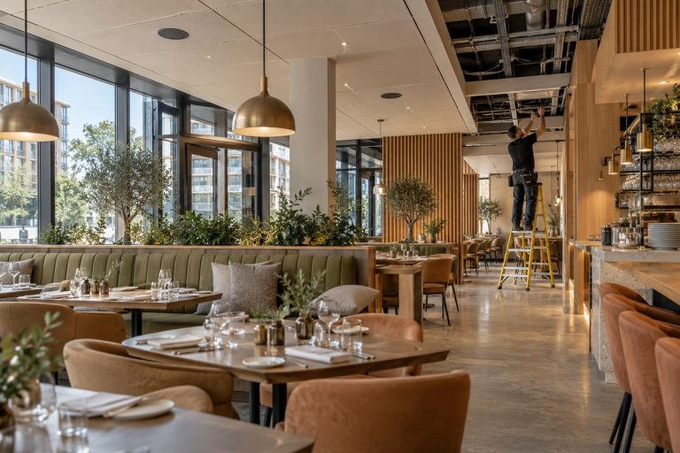What Developers Should Plan For When Letting Restaurant And Leisure Units Restaurant and leisure unit undergoing commercial fit-out